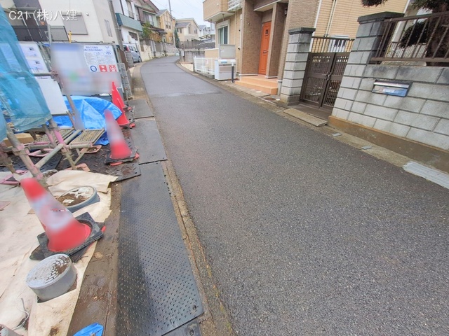 千葉県松戸市小金きよしケ丘４丁目の新築戸建てシート写真 2026年1月6日撮影