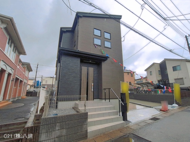 千葉県松戸市小金きよしケ丘４丁目の新築戸建て完成写真 2026年3月25日撮影