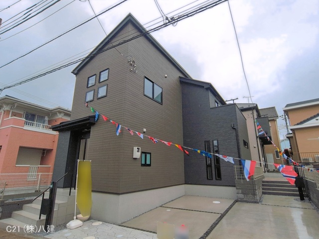 千葉県松戸市小金きよしケ丘４丁目の新築戸建て完成写真 2026年3月25日撮影