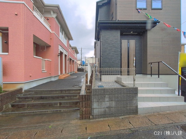 千葉県松戸市小金きよしケ丘４丁目の新築戸建て完成写真 2026年3月25日撮影