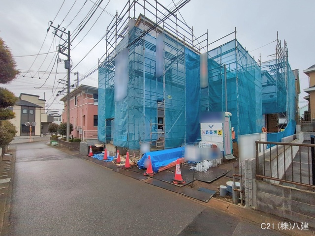 千葉県松戸市小金きよしケ丘4丁目の新築戸建てシート写真 2026年1月6日撮影