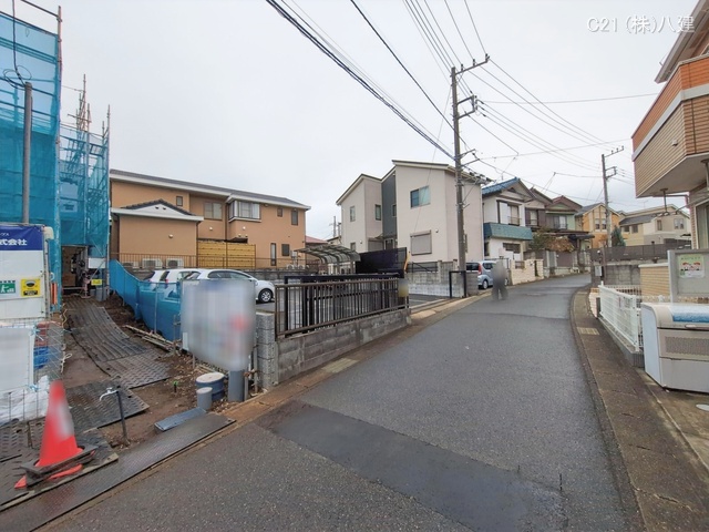 千葉県松戸市小金きよしケ丘４丁目の新築戸建てシート写真 2026年1月6日撮影