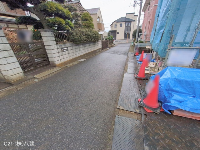 千葉県松戸市小金きよしケ丘４丁目の新築戸建てシート写真 2026年1月6日撮影