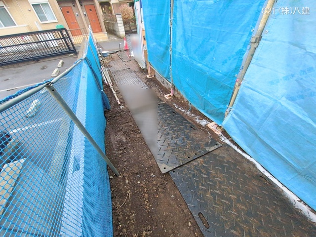 千葉県松戸市小金きよしケ丘４丁目の新築戸建てシート写真 2026年1月6日撮影