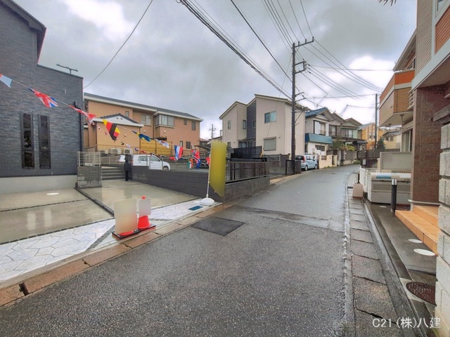 千葉県松戸市小金きよしケ丘４丁目の新築戸建て完成写真 2026年3月25日撮影