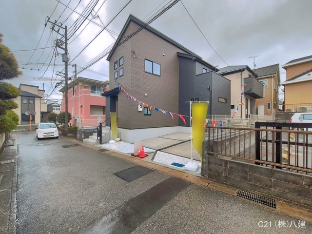 千葉県松戸市小金きよしケ丘４丁目の新築戸建て完成写真 2026年3月25日撮影