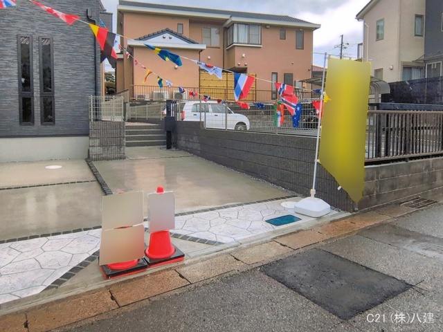 千葉県松戸市小金きよしケ丘４丁目の新築戸建て完成写真 2026年3月25日撮影