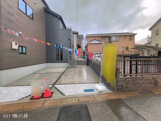 千葉県松戸市小金きよしケ丘４丁目の新築戸建て完成写真 2026年3月25日撮影