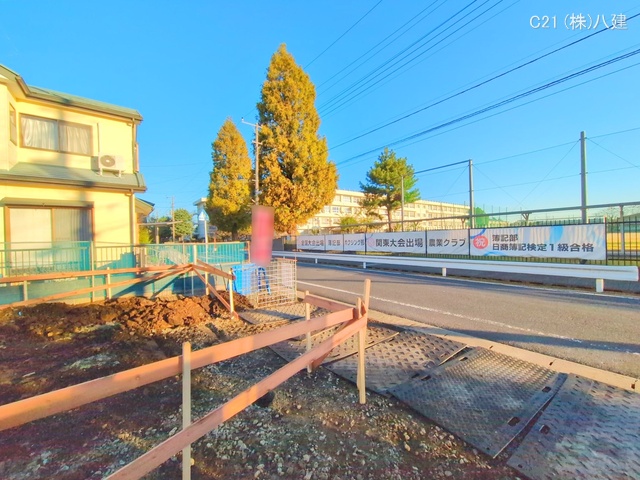 千葉県流山市東初石2丁目の新築戸建て基礎写真 2025年11月11日撮影