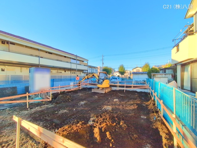 千葉県流山市東初石2丁目の新築戸建て基礎写真 2025年11月11日撮影