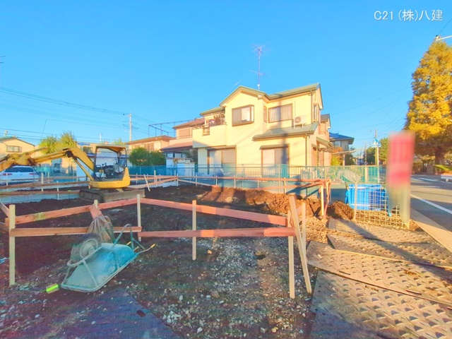 千葉県流山市東初石2丁目の新築戸建て基礎写真 2025年11月11日撮影