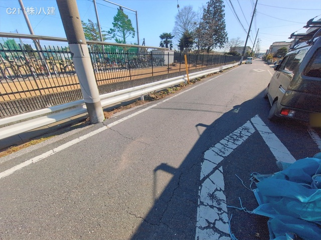 千葉県流山市東初石2丁目の新築戸建て外構写真 2026年1月12日撮影