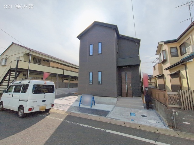 千葉県流山市東初石2丁目の新築戸建て完成写真 2026年2月19日撮影