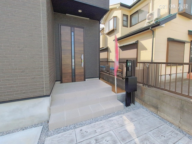 千葉県流山市東初石2丁目の新築戸建て完成写真 2026年2月19日撮影