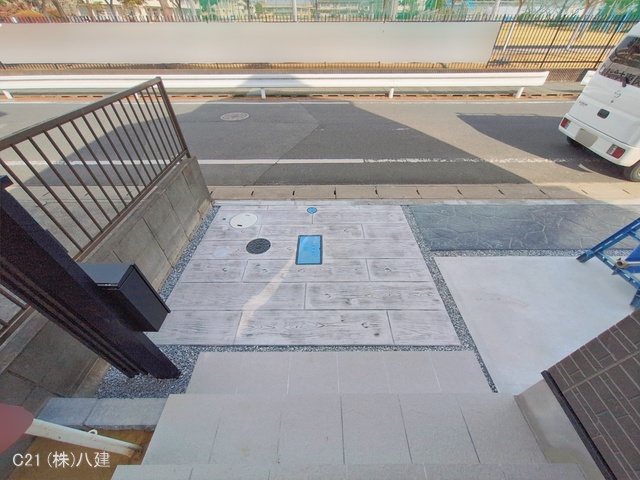 千葉県流山市東初石2丁目の新築戸建て完成写真 2026年2月19日撮影