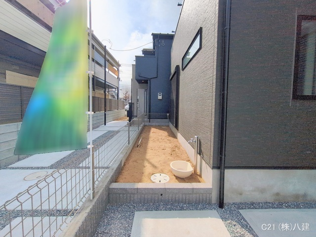 千葉県流山市東初石2丁目の新築戸建て完成写真 2026年2月19日撮影