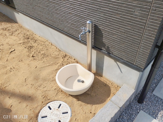 千葉県流山市東初石2丁目の新築戸建て完成写真 2026年2月19日撮影