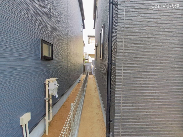 千葉県流山市東初石2丁目の新築戸建て完成写真 2026年2月19日撮影