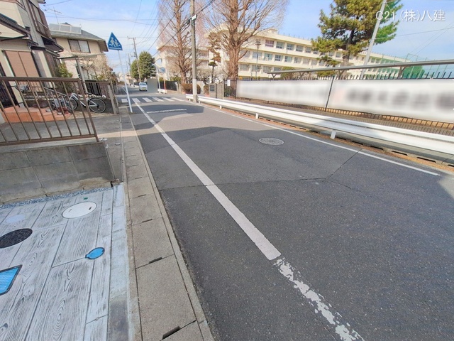 千葉県流山市東初石2丁目の新築戸建て完成写真 2026年2月19日撮影