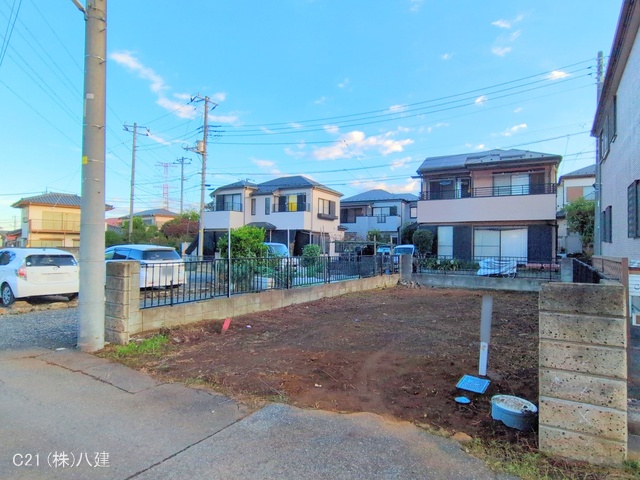 千葉県柏市宿連寺の新築戸建て更地・土地写真 2025年10月27日撮影