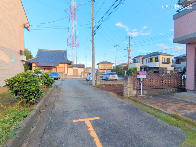 千葉県柏市宿連寺の新築戸建て更地・土地写真 2025年10月27日撮影