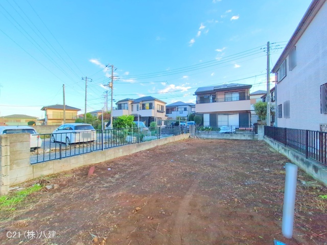 千葉県柏市宿連寺の新築戸建て更地・土地写真 2025年10月27日撮影