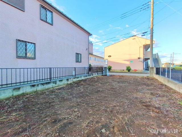 千葉県柏市宿連寺の新築戸建て更地・土地写真 2025年10月27日撮影