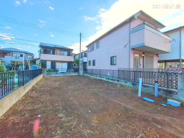 千葉県柏市宿連寺の新築戸建て更地・土地写真 2025年10月27日撮影