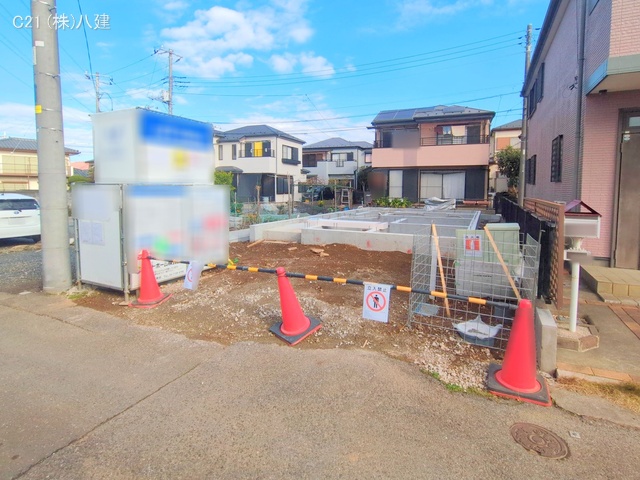 千葉県柏市宿連寺の新築戸建て基礎写真 2025年12月15日撮影