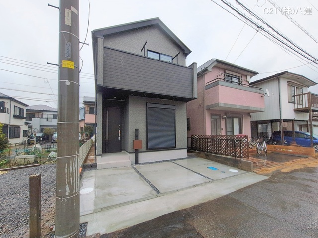 千葉県柏市宿連寺の新築戸建て完成写真 2026年2月24日撮影