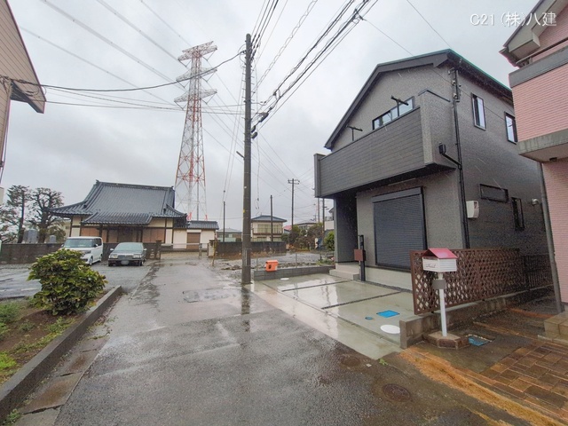 千葉県柏市宿連寺の新築戸建て完成写真 2026年2月24日撮影