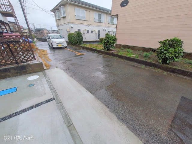 千葉県柏市宿連寺の新築戸建て完成写真 2026年2月24日撮影