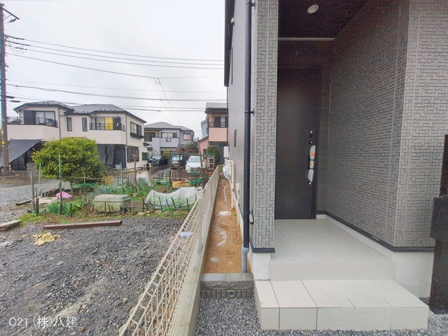 千葉県柏市宿連寺の新築戸建て完成写真 2026年2月24日撮影