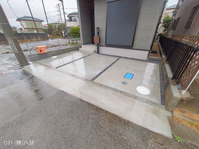 千葉県柏市宿連寺の新築戸建て完成写真 2026年2月24日撮影