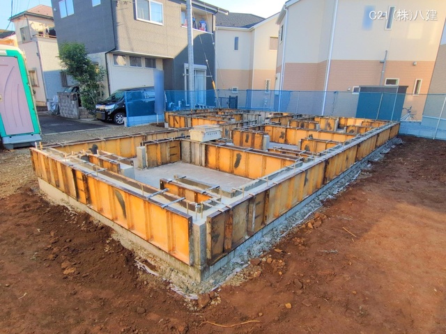 千葉県松戸市六実2丁目の新築戸建て基礎写真 2025年11月27日撮影