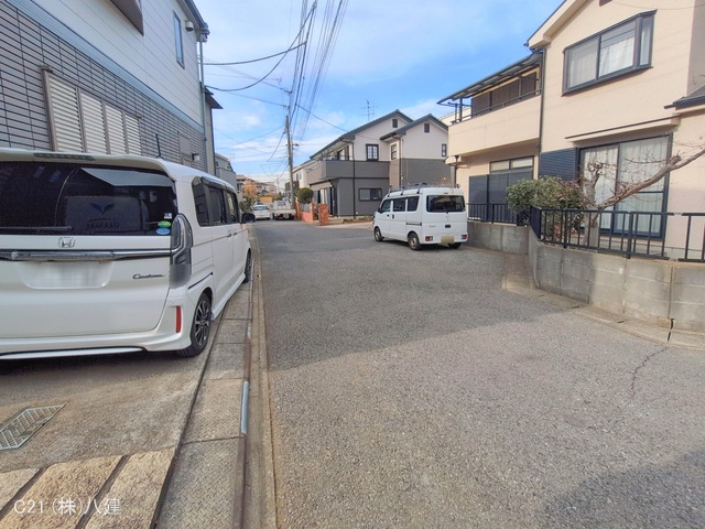 千葉県松戸市六実2丁目の新築戸建て外構写真 2026年1月14日撮影