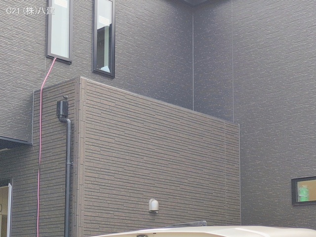 千葉県松戸市六実2丁目の新築戸建て外構写真 2026年1月14日撮影