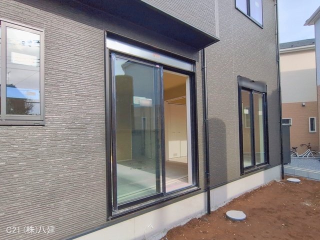 千葉県松戸市六実2丁目の新築戸建て外構写真 2026年1月14日撮影