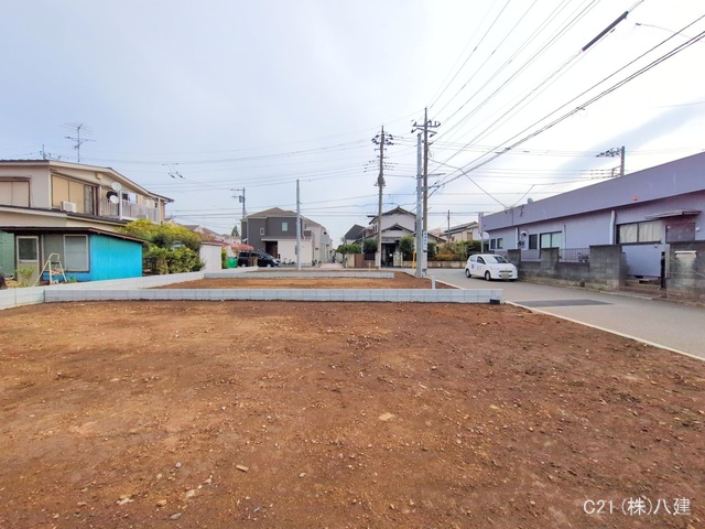 千葉県流山市こうのす台の新築戸建て更地・土地写真 2025年11月4日撮影