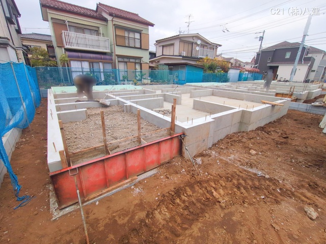 千葉県流山市こうのす台の新築戸建て基礎写真 2025年12月1日撮影