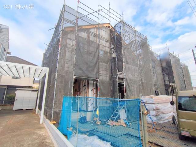 千葉県流山市こうのす台の新築戸建てシート写真 2025年12月22日撮影