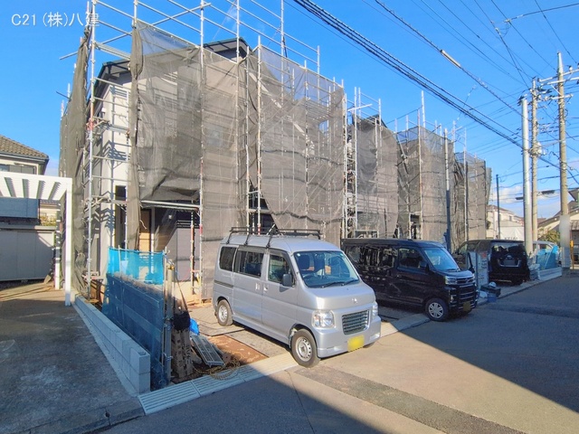 千葉県流山市こうのす台の新築戸建てシート写真 2026年1月7日撮影