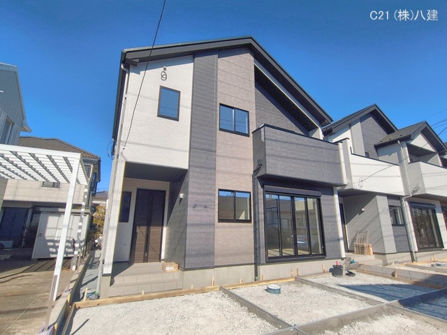 千葉県流山市こうのす台の新築戸建て外構写真 2026年2月3日撮影