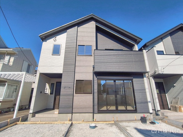 千葉県流山市こうのす台の新築戸建て外構写真 2026年2月3日撮影