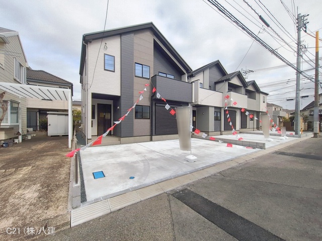 千葉県流山市こうのす台の新築戸建て完成写真 2026年2月23日撮影