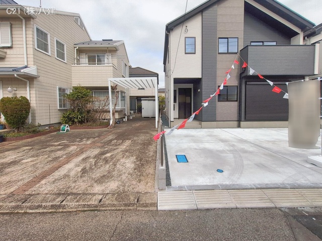 千葉県流山市こうのす台の新築戸建て完成写真 2026年2月23日撮影