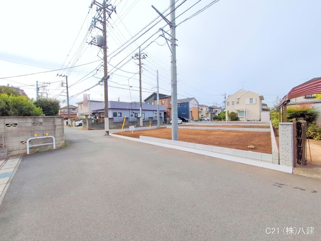 千葉県流山市こうのす台の新築戸建て更地・土地写真 2025年11月4日撮影