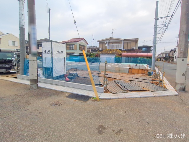 千葉県流山市こうのす台の新築戸建て基礎写真 2025年12月1日撮影