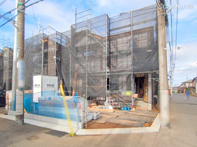 千葉県流山市こうのす台の新築戸建てシート写真 2025年12月22日撮影