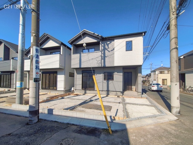 千葉県流山市こうのす台の新築戸建て外構写真 2026年2月3日撮影